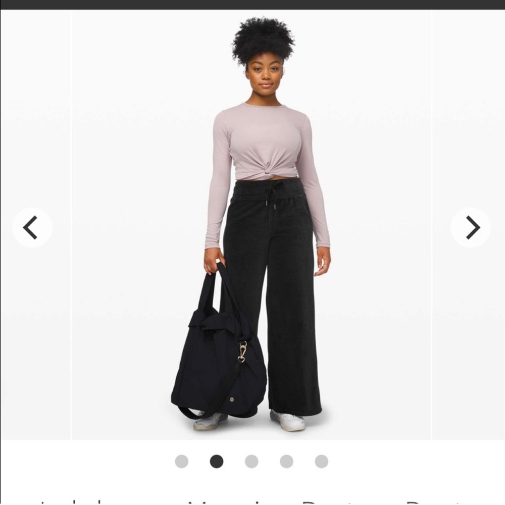 Lululemon Morning Restore Pant
Heathered Black